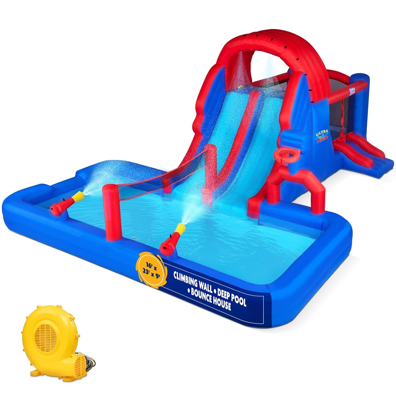 Sunny & Fun Ultra All-Play Inflatable Water Slide Park