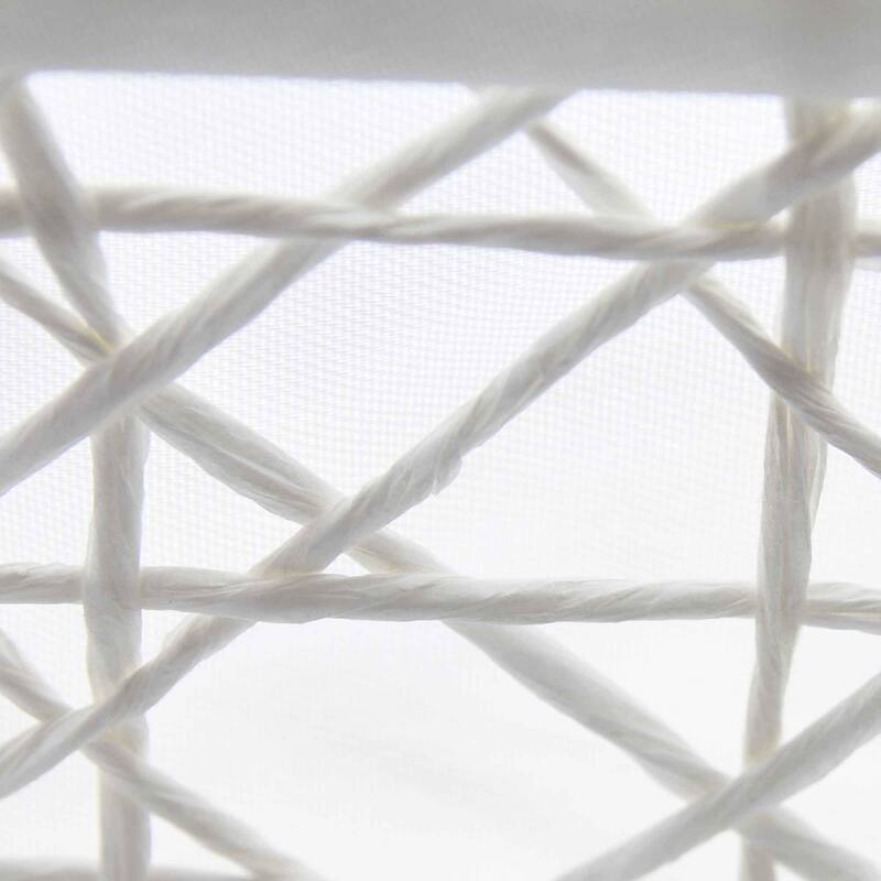 Paper Rope/ Linen Storage Baskets (Set of 4) - 8.4"L x 7.4"W x 6"H