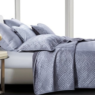 NTBAYNTBAY Super Soft Luxury Satin Size Geometric Patchwork Duvet Cover