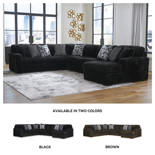 Signature Design by Ashley Midnight-Madness 4-Piece Sectional with