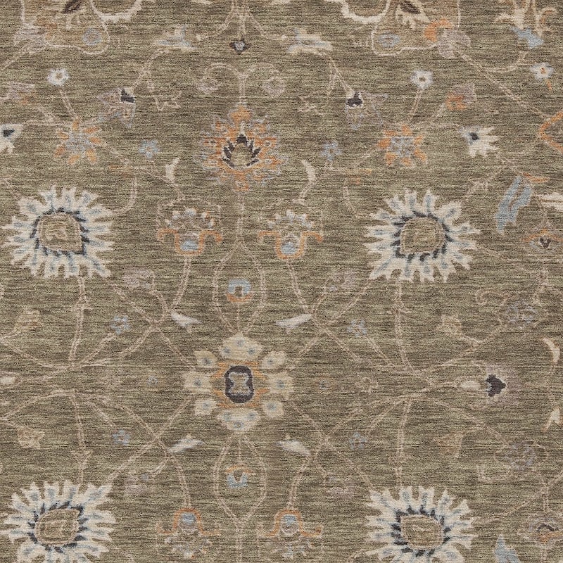 HomeRoots Floral Traditional Rectangle Outdoor Rug