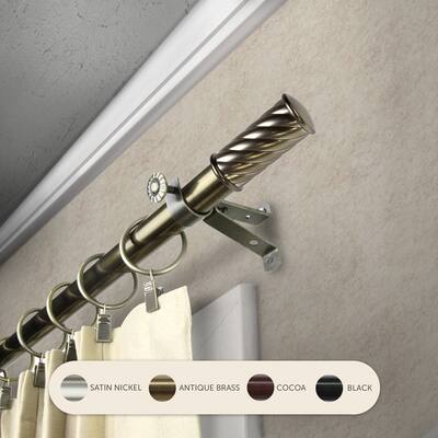InStyleDesign Handle Adjustable Curtain Rod