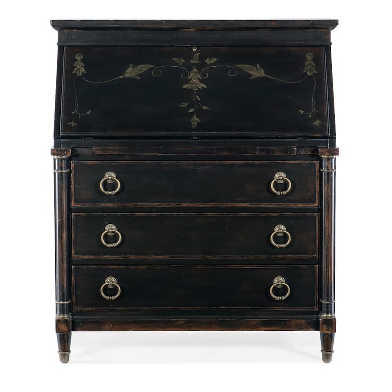 Hooker Furniture 6750-10309 Charleston 40" Cherry 6 Drawer Secretary