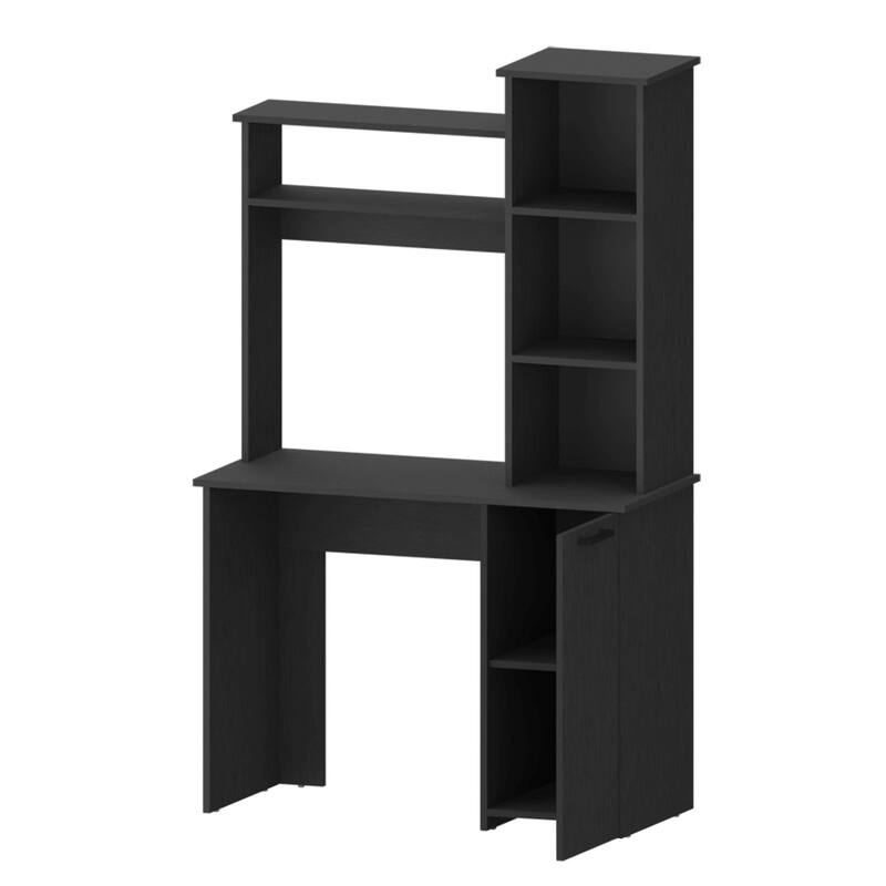 HomeRoots 39inch Black Computer Desk