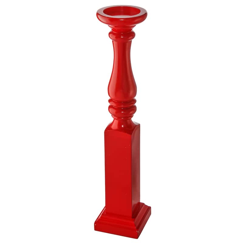 24.5" Mdf Wood Spindle Stand