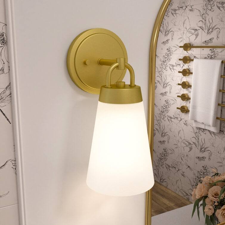 Acroma 1 light Moden Gold Armed Sconce