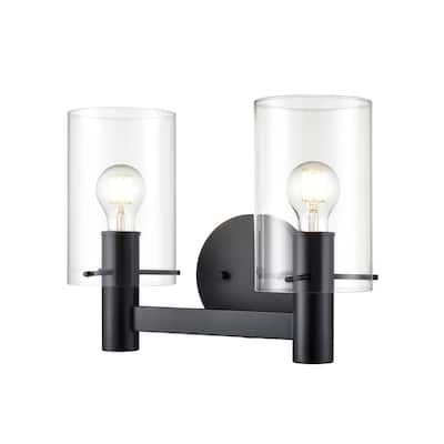 Millennium Lighting 55102 Apolla 2 Light 15" Wide Vanity Light