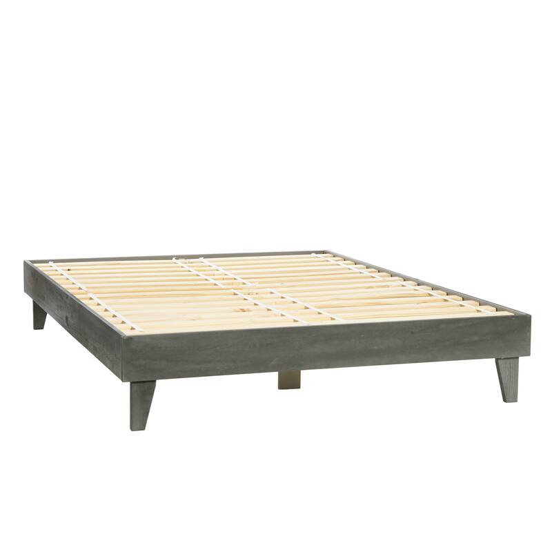 Wood Platform Bed