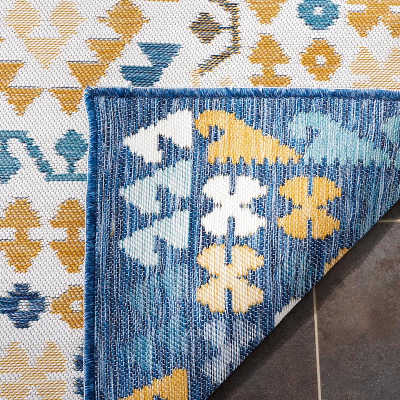 SAFAVIEH Sunrise Shelagh Indoor/Outdoor Waterproof Rug