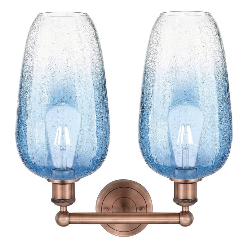 Innovations Lighting Endless Possibilities Edison - Brookhaven Flute - 2 Light 16" Bath Vanity Light