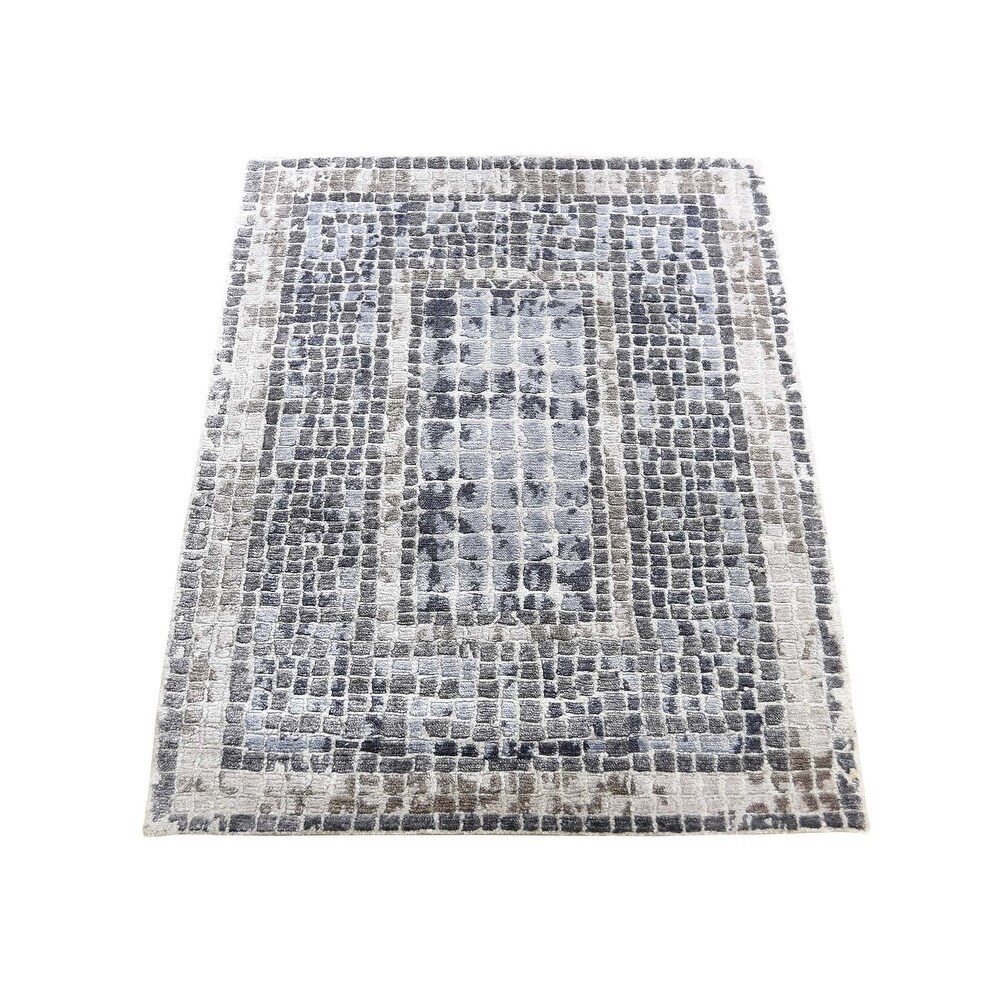 Archies Carpet Gallery Hand Woven Multi Color Wool Kilim Size:-2.5X7.3 Foot 