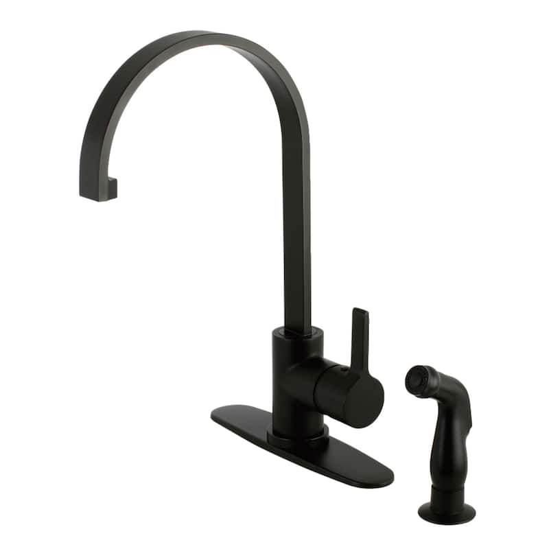 Continental 1-Handle Kitchen Faucet with Side Sprayer