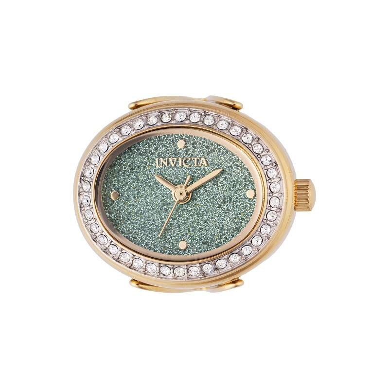 Invicta Women's 49602 Mini Quartz 2 Hand Green Dial Watch