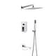 preview thumbnail 21 of 29, Clihome 3 Function 10" Wall Mounted Dual Shower Heads Shower System 10" - Chrome