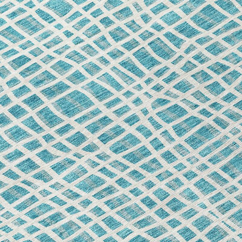 HomeRoots Striped Transitional Rectangle Outdoor Rug