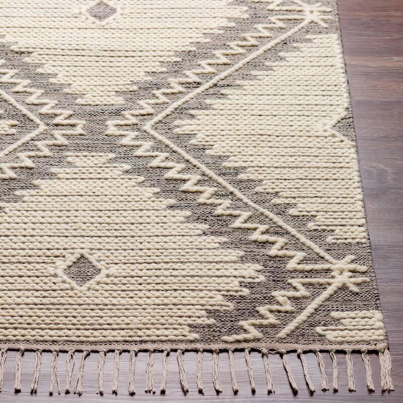 Livabliss Beto Handmade Geometric Nomad Cotton Area Rug