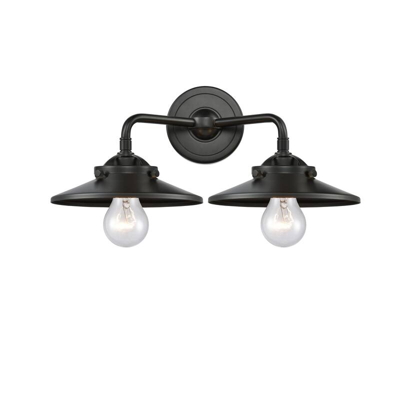 Innovations Lighting Railroad 2 Light 16" Wide Bathroom Vanity Light