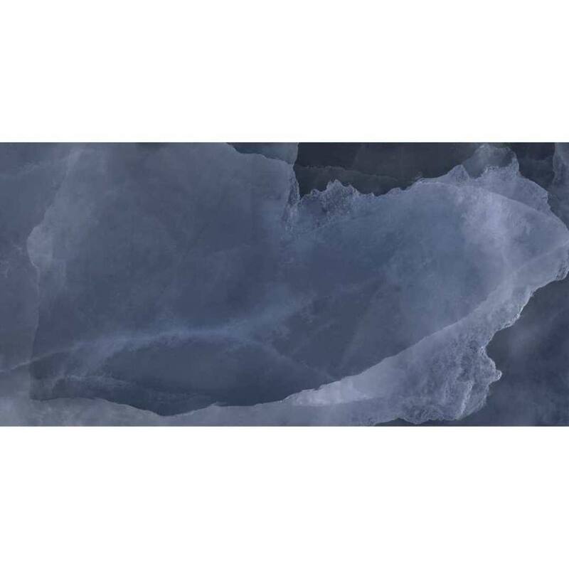 The Tile Life Geo Lust 24x48 Blue Porcelain Floor & Wall Tile