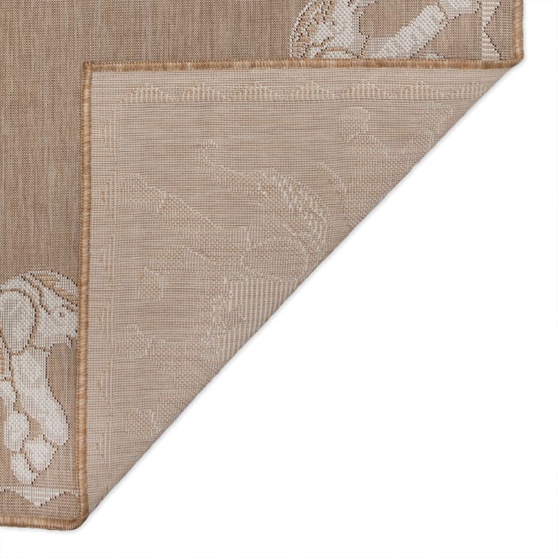 Liora Manne Carmel Marching Elephants Indoor/Outdoor Area Rug