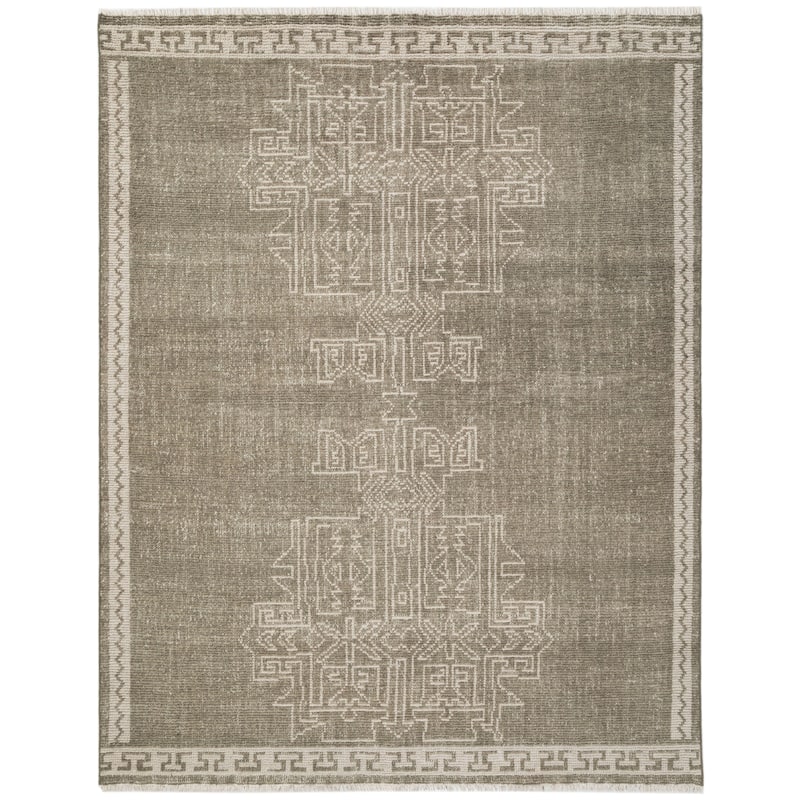 Terra by Obeetee Palace Ques Rug - 7'9" x 9'9" - Green/Teal