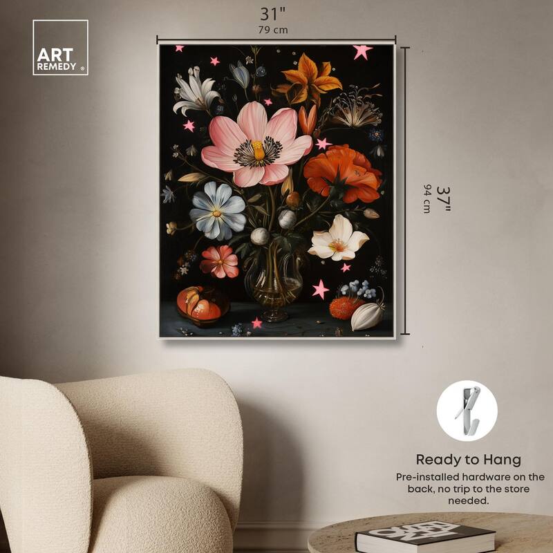 TANY's Floral Universe II Canvas by Art Remedy