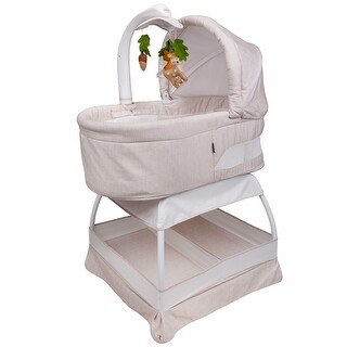 TruBliss Sweetli Calm Bassinet with Cry Recognition - Pink