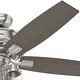 preview thumbnail 3 of 12, Hunter 52" Bennett Ceiling Fan with 3-Light Light Kit and Handheld Remote