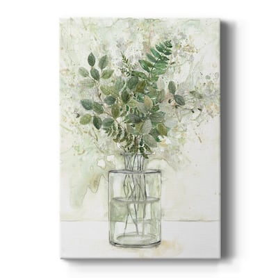 Delicate Greenery I Premium Gallery Wrapped Canvas - Ready to Hang