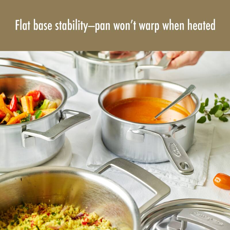 Demeyere Industry 5-Ply 10-pc Stainless Steel Cookware Set