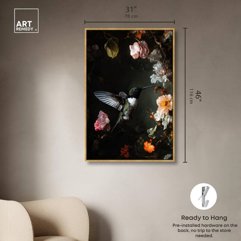 Nectar Thief II Canvas by Art Remedy