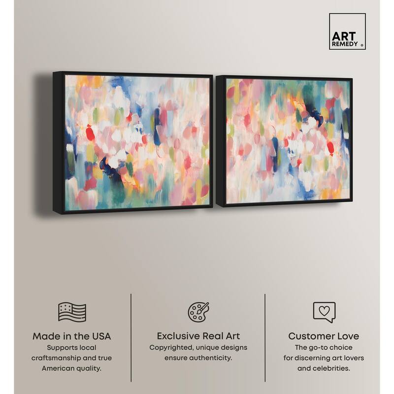 Assembled Color Pallete I Canvas by Art Remedy