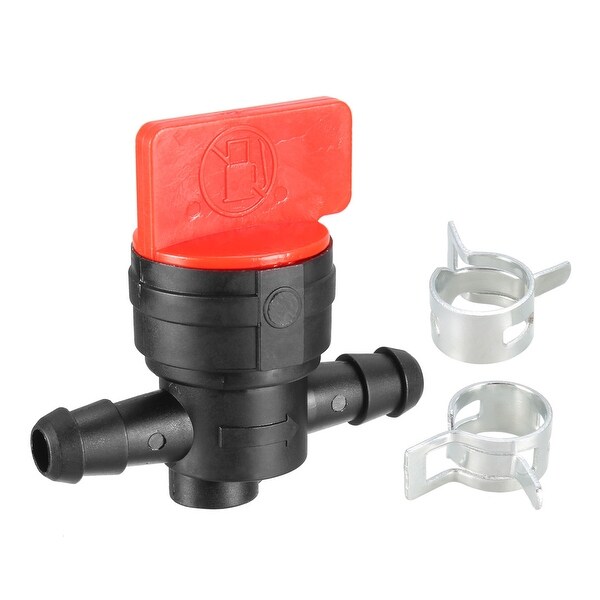 4set Fuel Shut Off Valve with Clamp for Briggs&Stratton 494768 698183 Lawn Mower