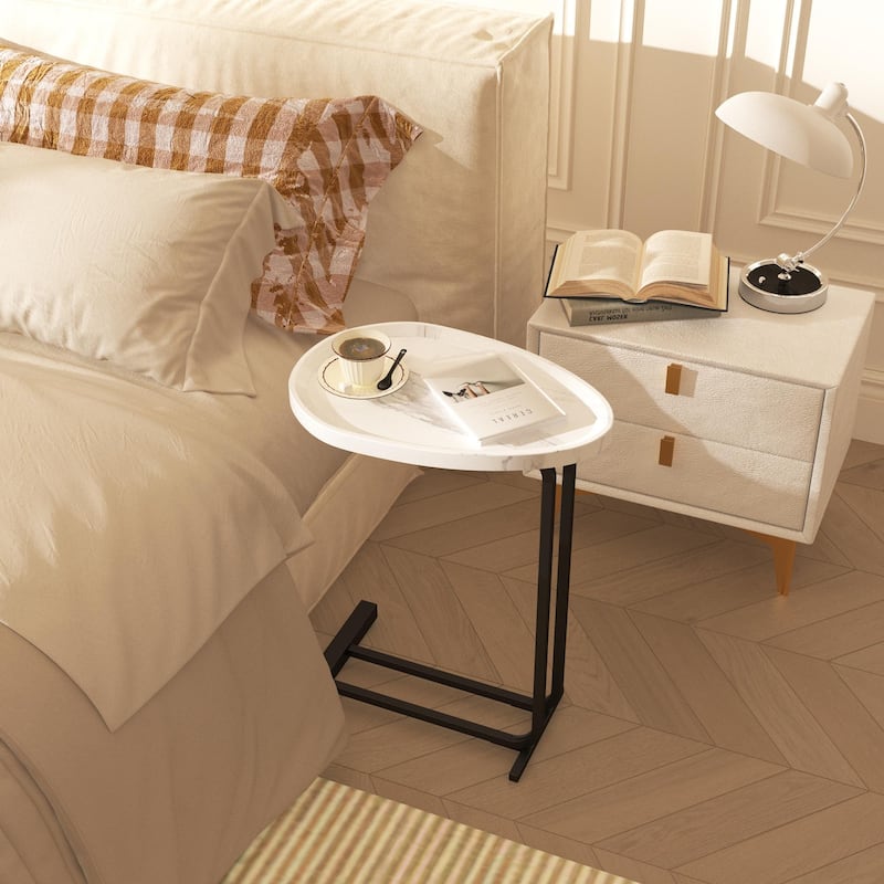 C-Shaped Side Table Sofa Tables