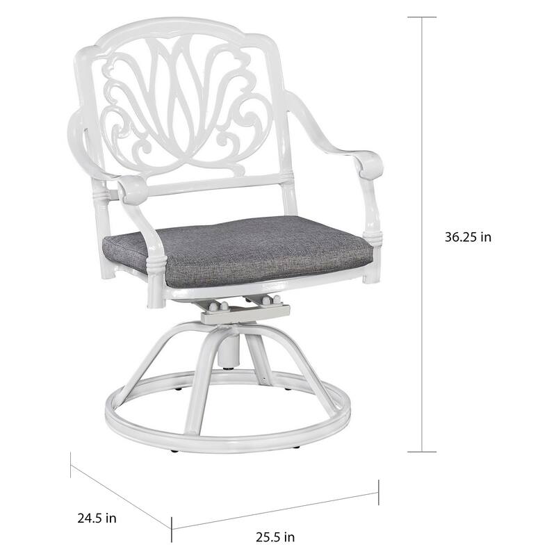 Capri Outdoor Swivel Rocking Chair by homestyles