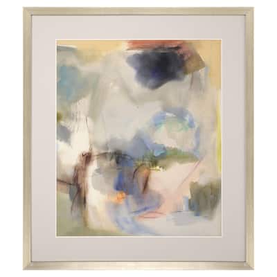 What the Heron Sees Framed Art Giclee Under Glass