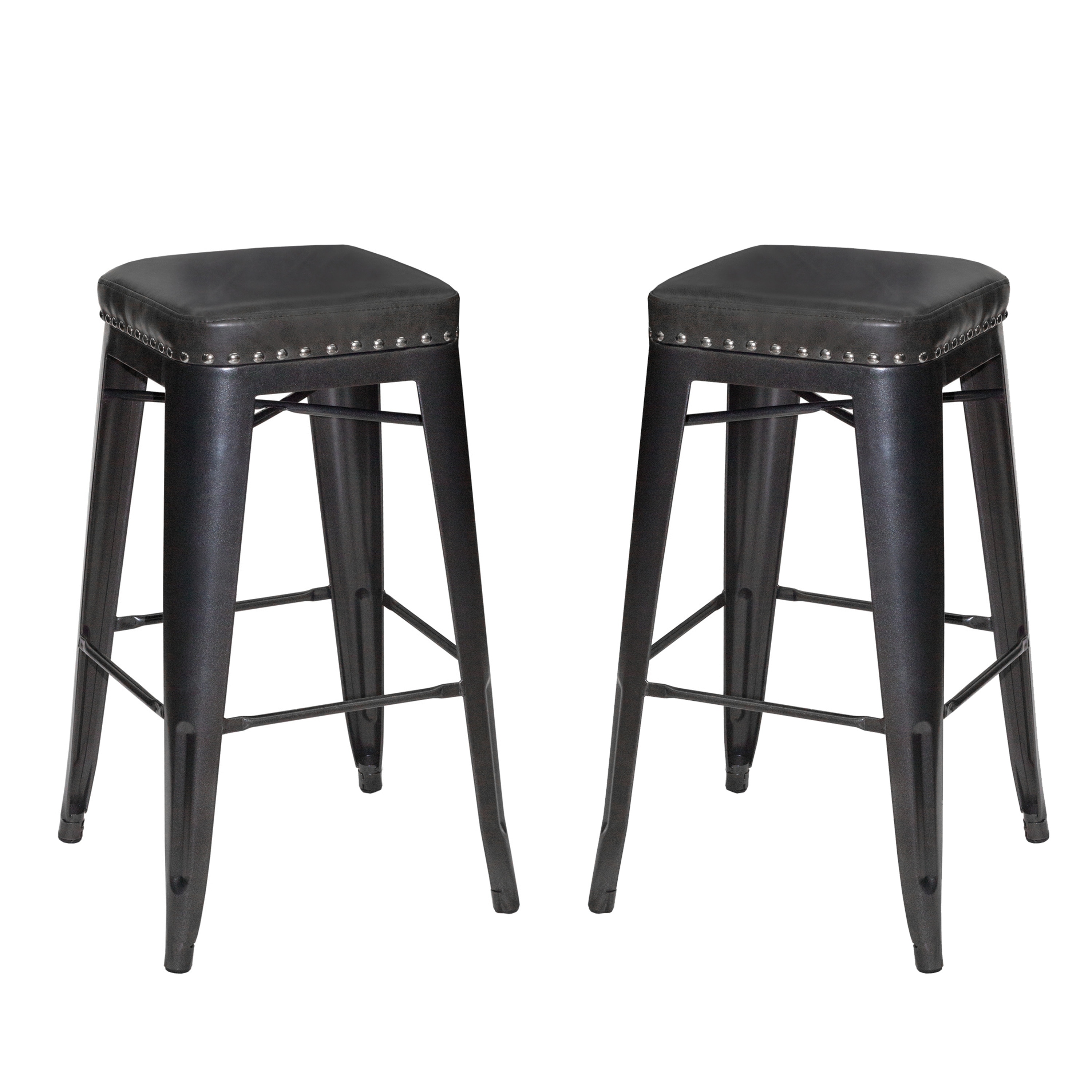 Carbon loft prusiner faux leather counter stool deals
