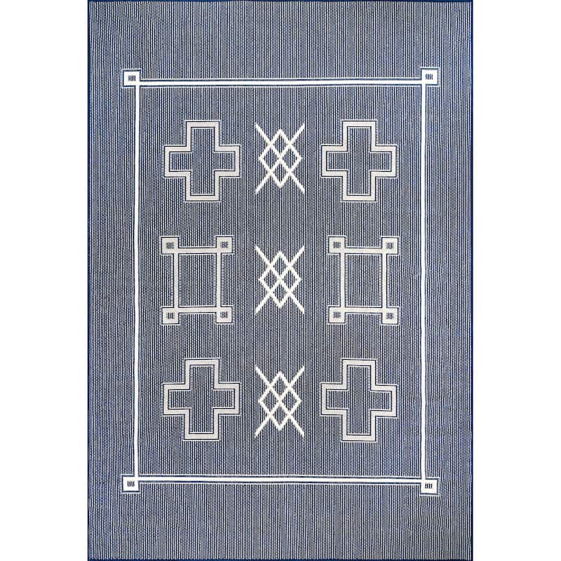 Nuloom Hillary Geometric Tribal Indoor/Outdoor Area Rug