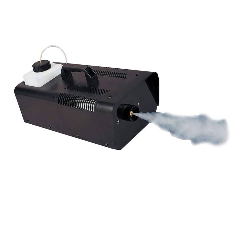 Black and White Rectangular Fog Machine Halloween Prop
