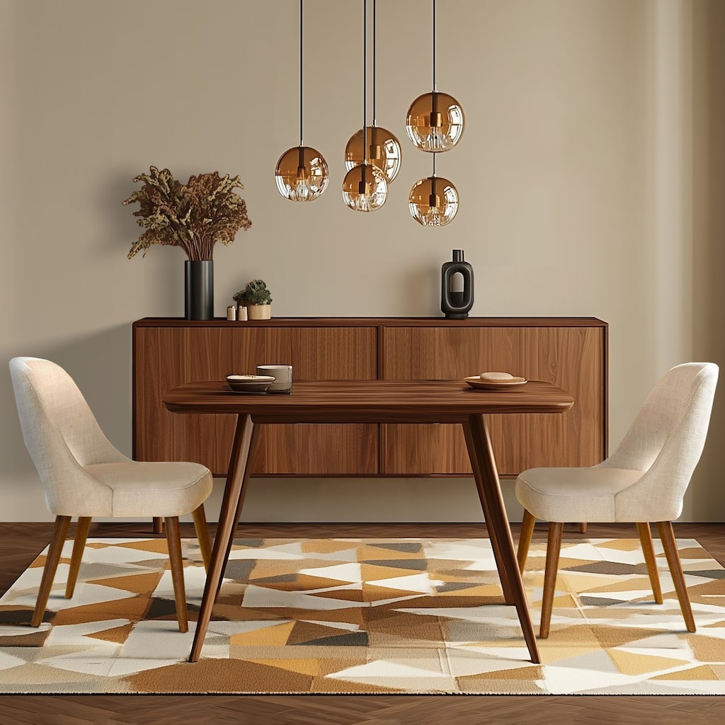 INK IVY Nola Upholstered Dining Side Chairs (Set of 2)