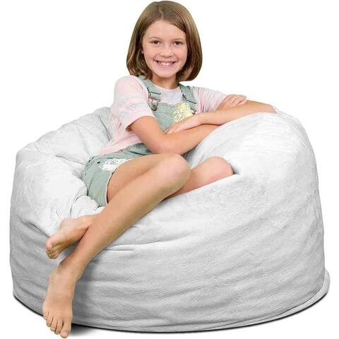 Ultimate Sack (3 ft.) Bean Bag Chair in multiple colors: Kid Sized Foam-Filled Furniture.