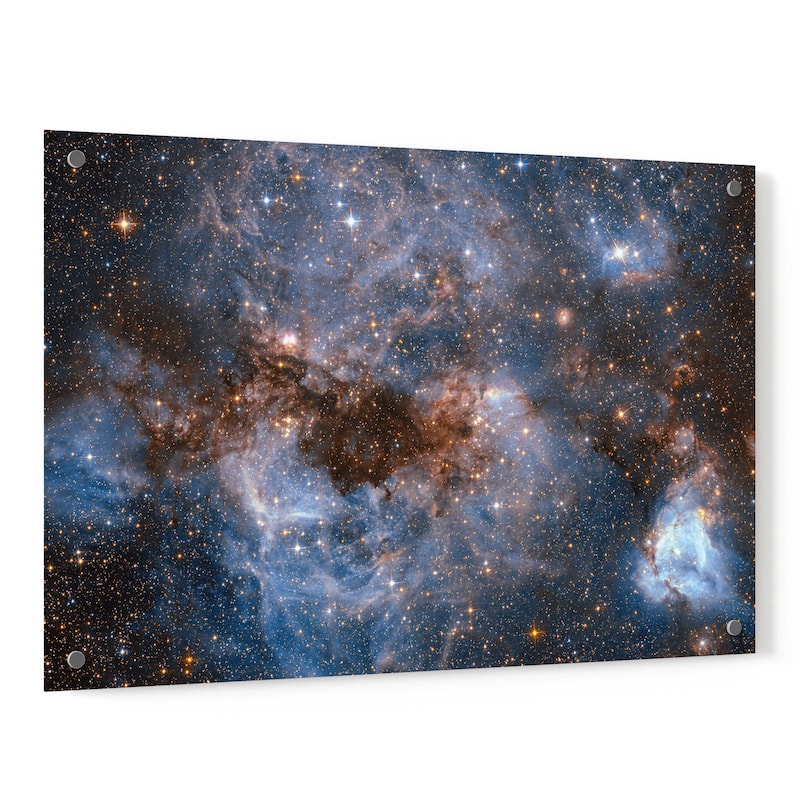 Epic Art 'Maelstrom Cloud' Hubble Space Telescope Acrylic Glass Wall Art - 24x36