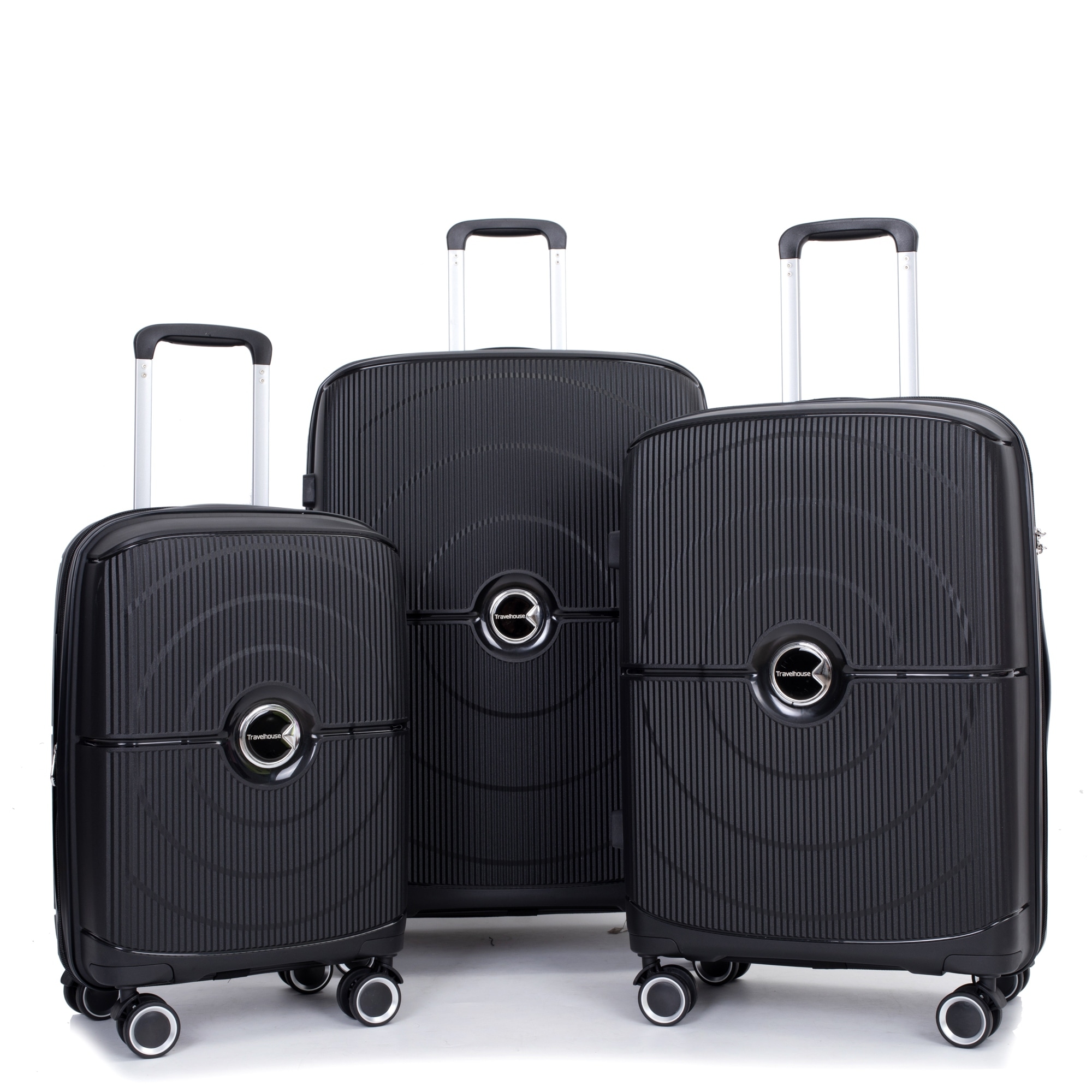 Expandable Hardshell Luggage with Spinner Wheels and TSA Lock 3 Piece Set Travel Suitcases 20 24 28in Bed Bath Beyond 41290968