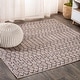 preview thumbnail 141 of 179, JONATHAN Y Trebol Moroccan Geometric Textured Weave Indoor/Outdoor Area Rug