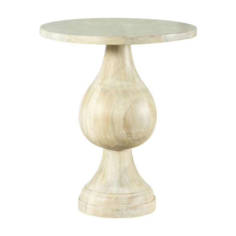 Serena Round Shaped Pedestal Accent Table