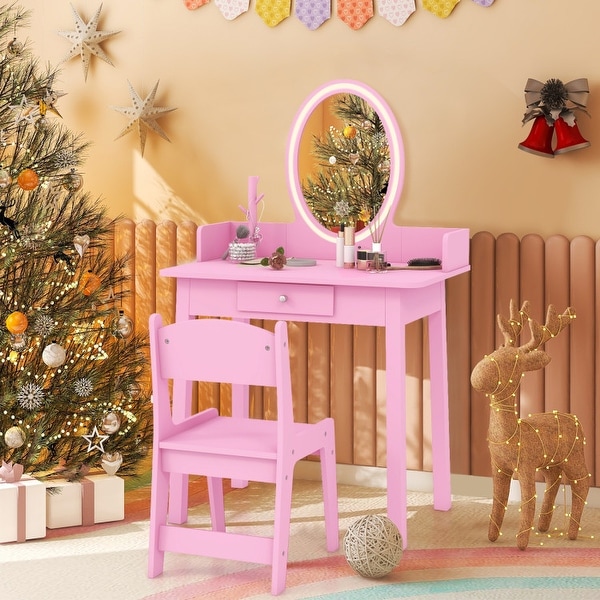 Kids mirror table shop