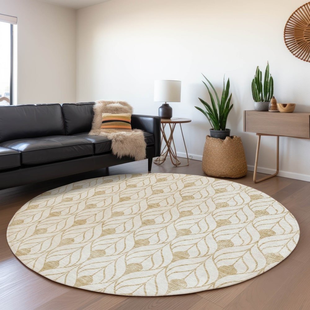 Premium Washable Super Soft Modern Teardrop Mayfield Rug