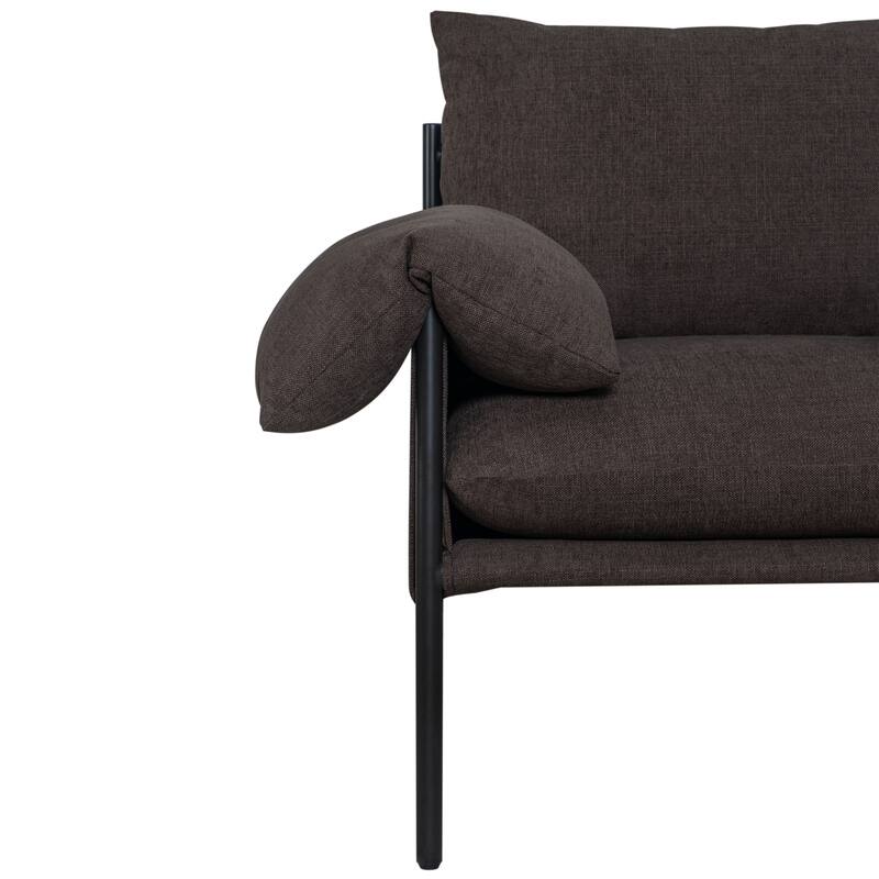 Bloom Modern Industrial Accent Chair