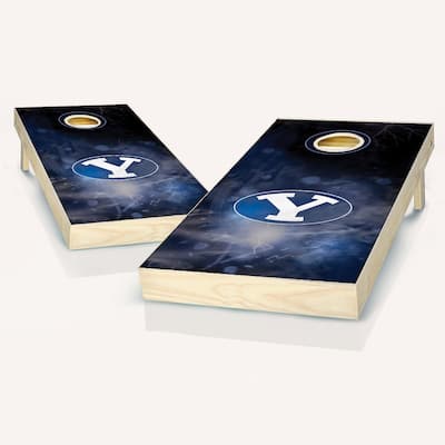 BYU Cougars Smoke NCAA Team Cornhole Boards