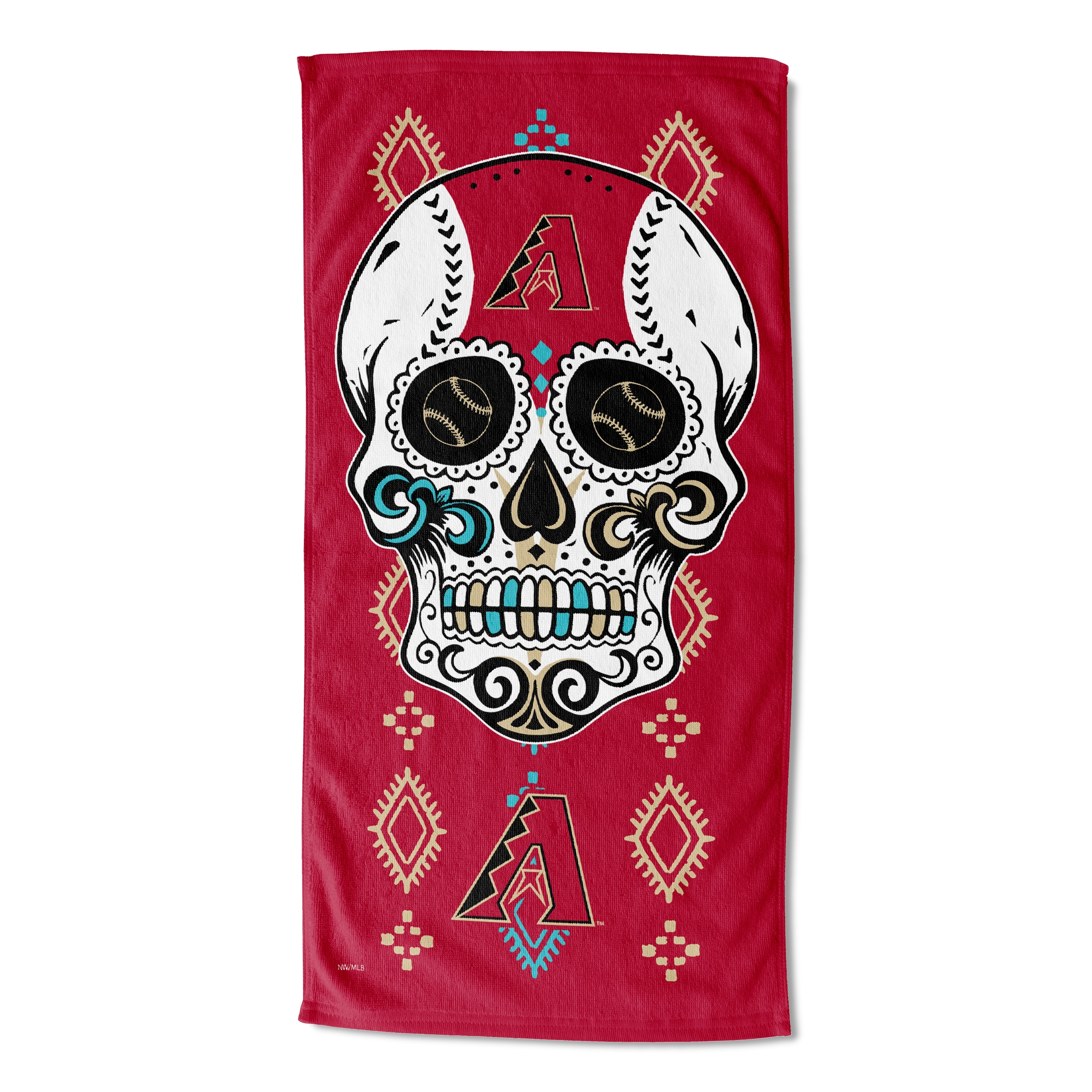 MLB Red Sox - Candy Skull Printed Beach Towel - 30x60 - On Sale - Bed Bath  & Beyond - 38366052