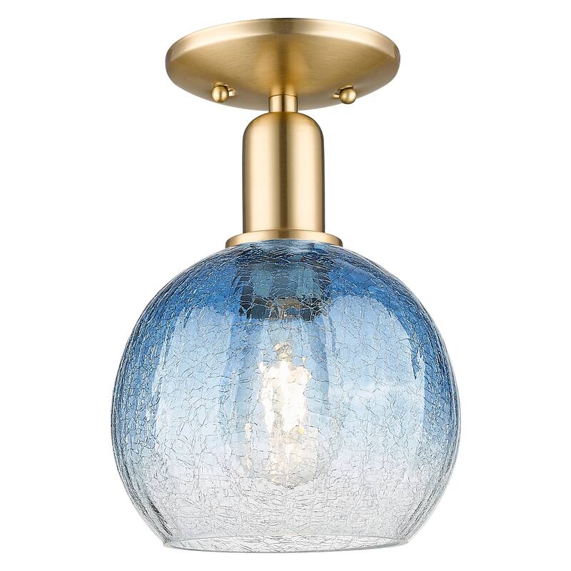 Innovations Lighting 716-1C-G483-8SB Brookhaven Globe 8" Wide - Champagne Bronze